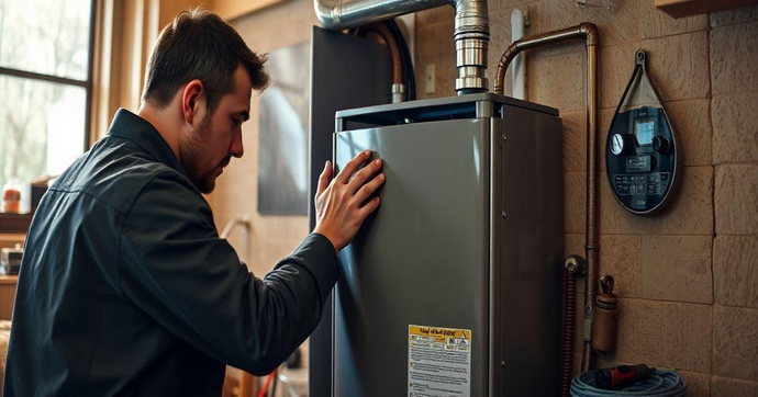 Manutenção em aquecedor a gás para garantir eficiência e segurança