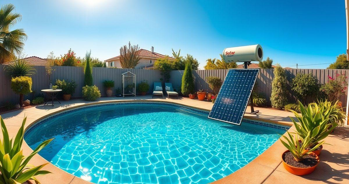 Aquecedor de Piscina Solar Eficiente