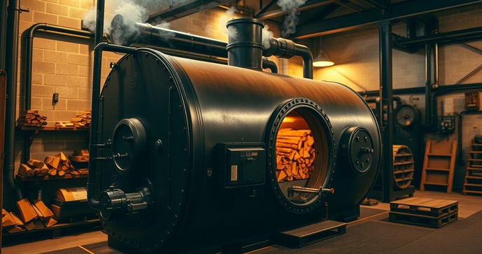 Caldeira a Lenha Industrial é a Solução Sustentável para sua Indústria