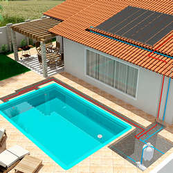 Aquecedor solar de piscina Aquecedor solar de piscina