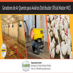 Aquecedor para aviários Aquecedor para aviários