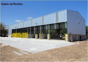 Construção com estrutura de aço Construção com estrutura de aço