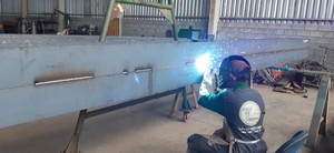 Fabricação de estrutura metálica