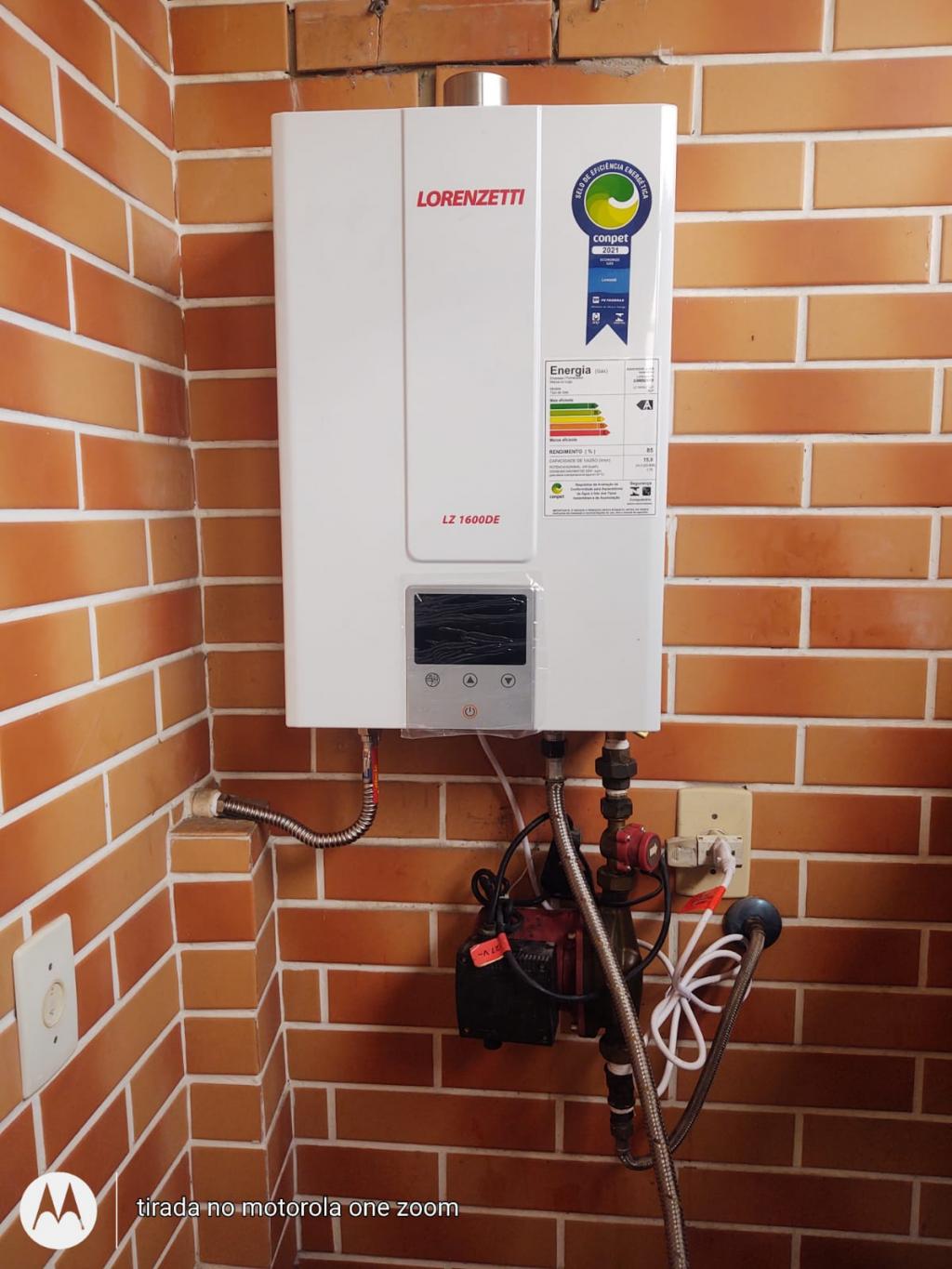 instalação e manutenção de aquecedores