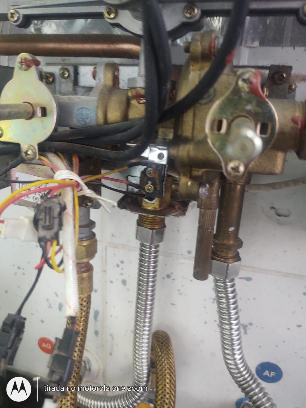 manutenção preventiva aquecedor a gás Lorenzetti