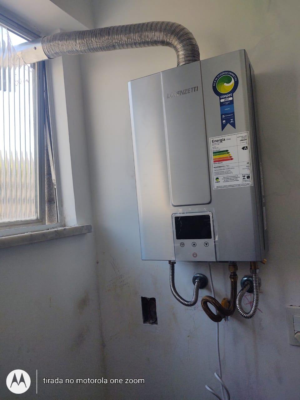 valor instalação aquecedor a gás