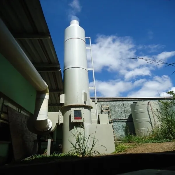 Lavador de Gases para Cozinha Industrial