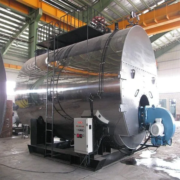 Montagem de Caldeira a Vapor Industrial